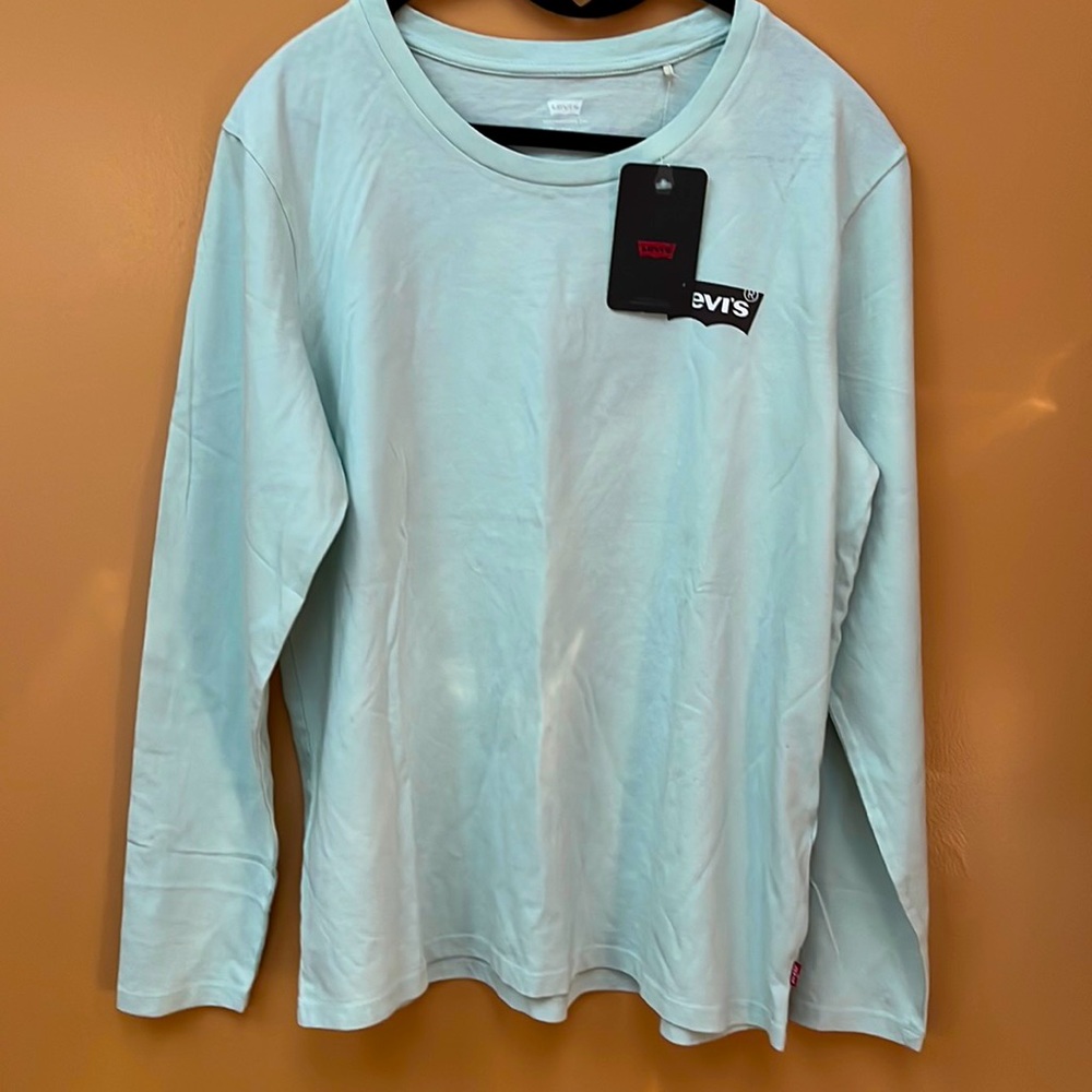 Levi’s cotton long sleeve shirt, sz L